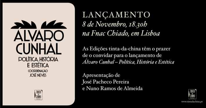 Convite Cunhal Chiado